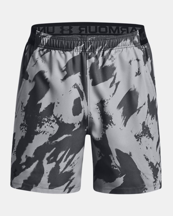 Men's UA Vanish Woven 6" Printed Shorts in Gray image number 5